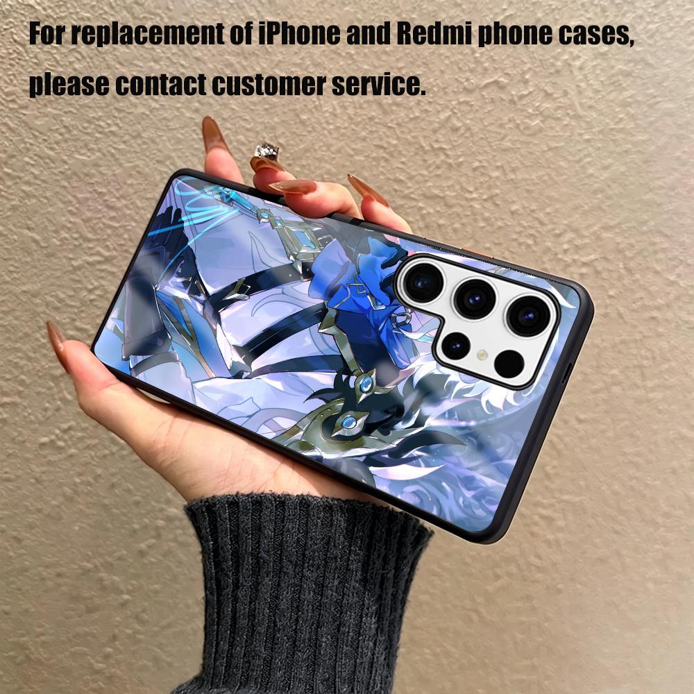 Computer Case - D-dottore Genshin Impact telefoonhoesje voor Samsung