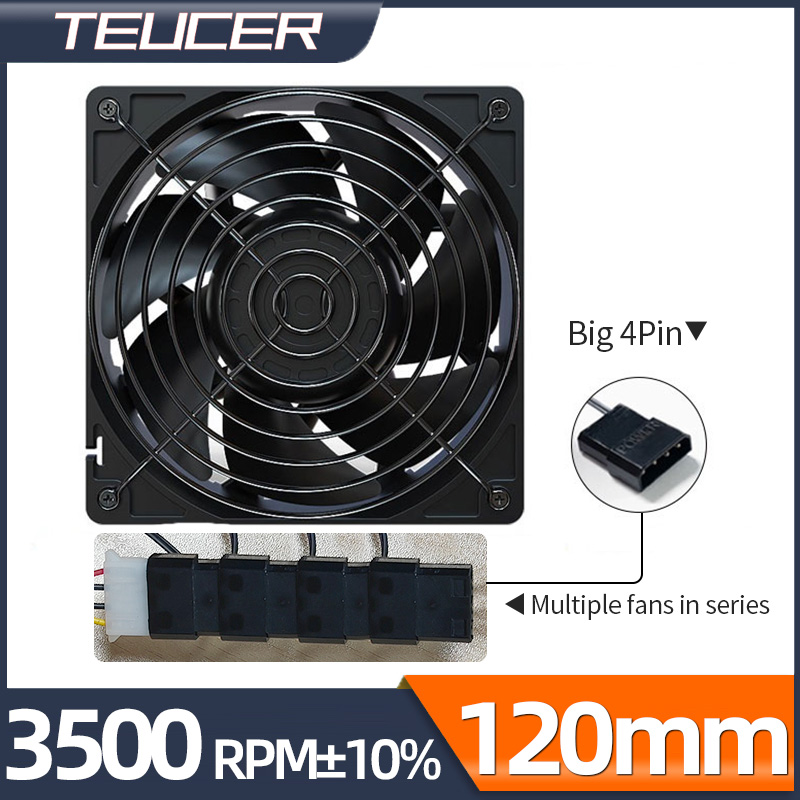 Pc Chassis - Teucer 12038 12Cm 3500Rpm Pc Computer