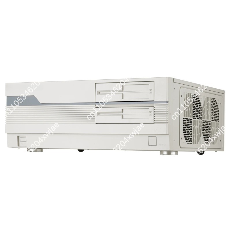 Atx Case - FLP01 Horizontale ATX Retro PC-behuizing, Type-C-interface