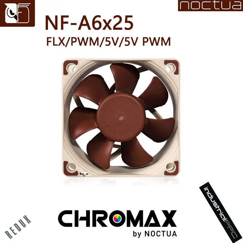Case Fan Controller - Noctua NF-A6x25 Hoesje Ventilator 60Mm Computer