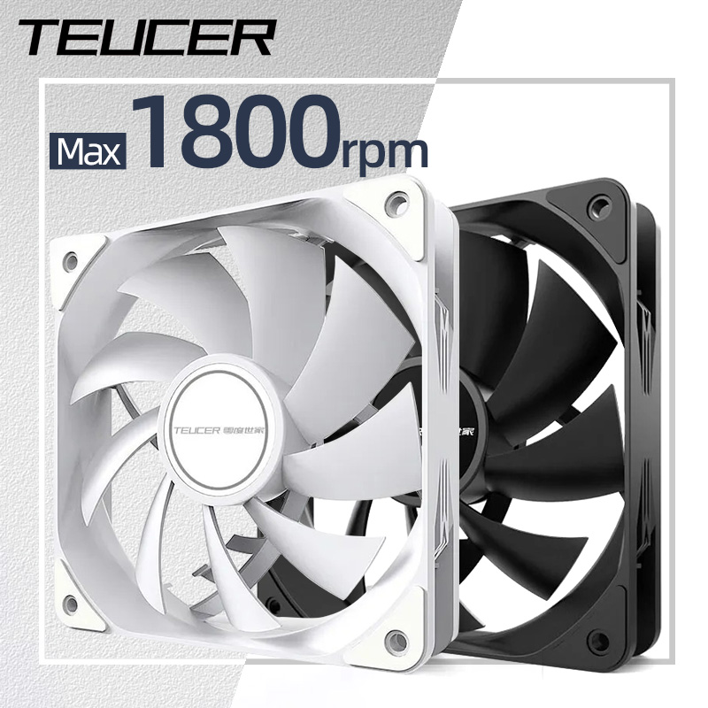 Teucer 12Cm Chassis Ventilator - Case Fan Controller recensie en prijs