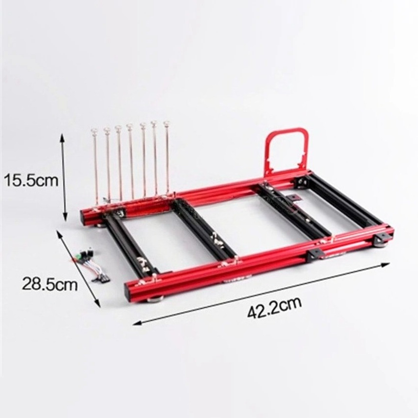 1PC ATX PC Testbank Aluminium  - Aluminum Open Frame Test Bench Water Cooling recensie en prijs