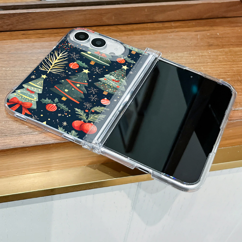 Cartoon kerstboomprint telefoo - Computer Case recensie en prijs